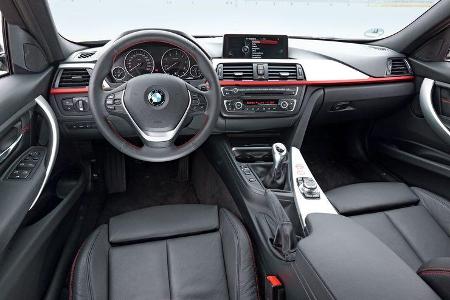 BMW 316d, Cockpit, Lenkrad