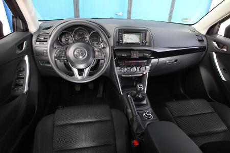 Mazda CX-5 2.2 D, Cockpit, Lenkrad