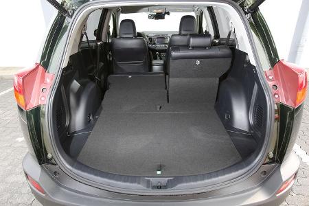Toyota RAV4 2.0 D-4D, Kofferraum, Ladefläche