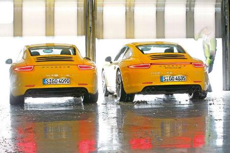 Porsche 911 Carrera S, Porsche 911 Carrera 4S, Heckansicht