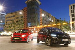Citroën C4 Picasso E-HDi und Ford C-Max 1.6 TDCi