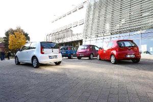 Test Fiat Panda, Kia Picanto, Renault Twingo vs. Skoda Citigo