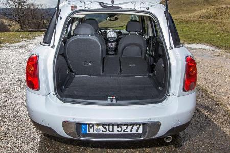 Mini One Countryman, Kofferraum, Ladefläche