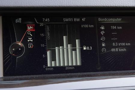 BMW 520d Touring, Bordcomputer, Display