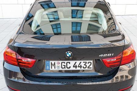 BMW 428i Gran Coupé, Fondsitz, Aussteigen