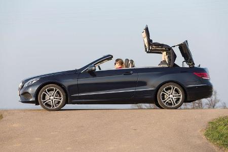 Mercedes E 300 Cabrio, Verdeck öffnet
