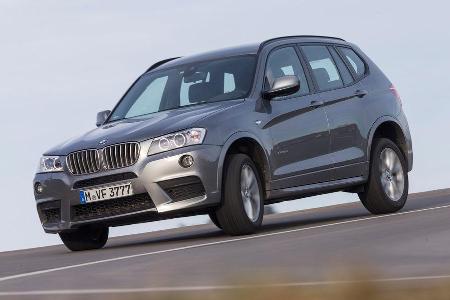 BMW X3 35d x-Drive, Seitenansicht