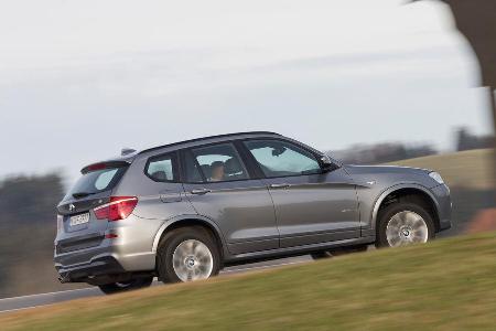 BMW X3 35d x-Drive, Seitenansicht
