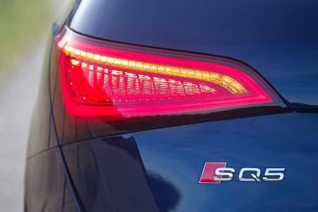 Audi SQ5 3.0 TDI, Typenbezeichnung, Heckleuchte