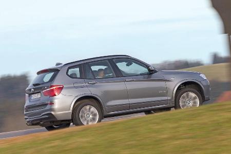 BMW X3 35d x-Drive, Seitenansicht
