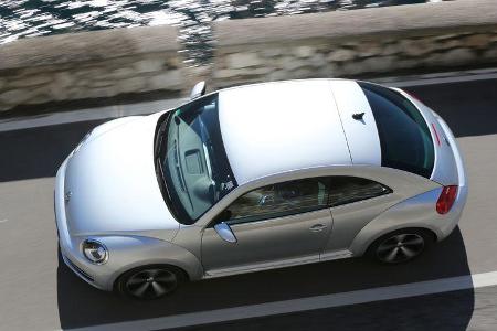 VW Beetle 2.0 TDI Design, von oben