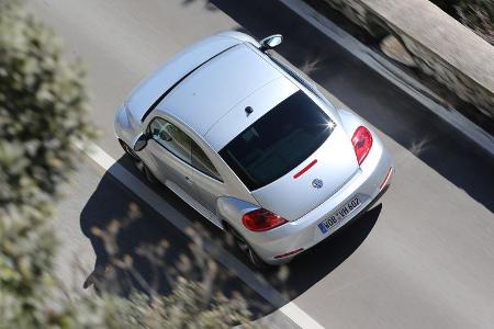 VW Beetle 2.0 TDI Design, von oben