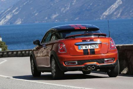 Mini Cooper SD Coupé, Heckansicht