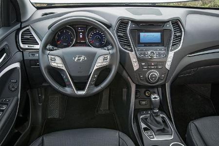 Hyundai Santa Fe, Cockpit, Lenkrad