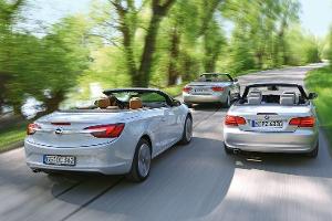 Audi A5 Cabrio, BMW 320i Cabrio, Opel Cascada