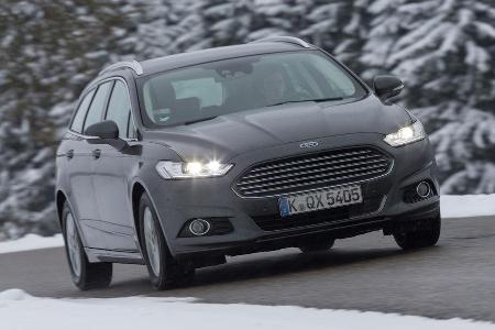 Ford Mondeo Turnier 2.0 TDCI, Frontansicht