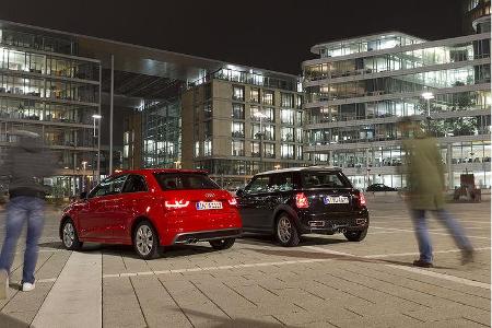 Audi A1, Mini Cooper S