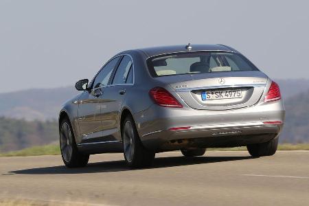 Mercedes S 350 Bluetec, Heckansicht
