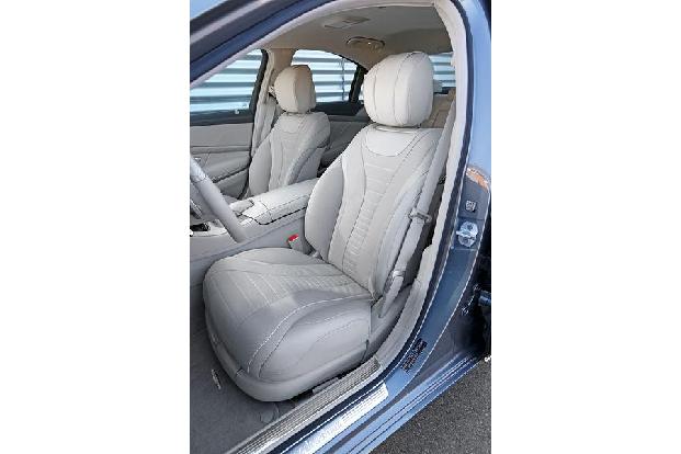 Mercedes S 350 Bluetec, Fahrersitz
