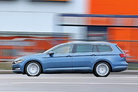 VW Passat Variant 2.0 TDI, Seitenansicht