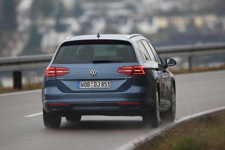 VW Passat Variant 2.0 TDI, Heckansicht