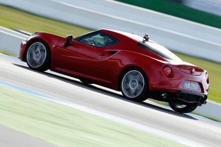 Alfa Romeo 4C, Seitenansicht