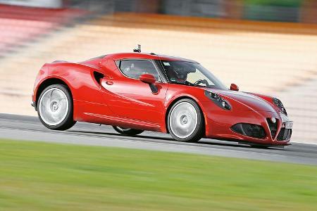 Alfa Romeo 4C, Seitenansicht
