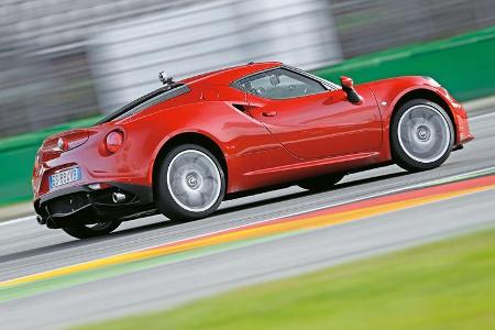 Alfa Romeo 4C, Seitenansicht