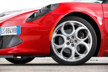 Alfa Romeo 4C, Rad, Felge