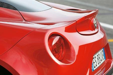Alfa Romeo 4C, Heckspoiler