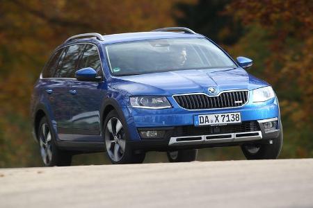 Skoda Octavia Scout 2.0 TDI 4x4, Frontansicht