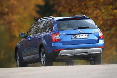 Skoda Octavia Scout 2.0 TDI 4x4, Heckansicht