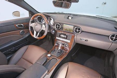 Mercedes SLK 350, Innenraum, Cockpit