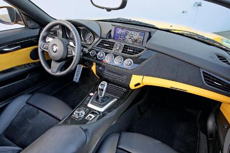 BMW Z4 35i, Innenraum, Cockpit