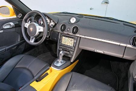 Porsche Boxter S, Innenraum, Cockpit