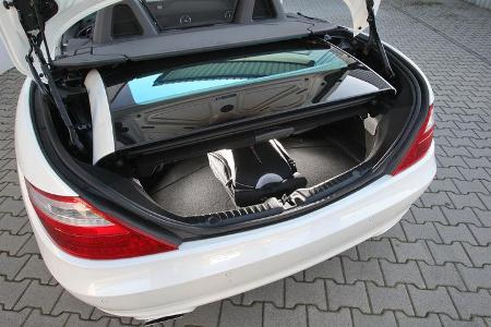 Mercedes SLK 350, Kofferraum