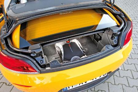 BMW Z4 35i, Kofferraum
