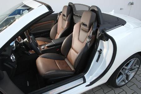 Mercedes SLK 350, Innenraum, Vordersitze