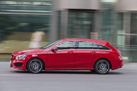Mercedes CLA 250 Shooting Brake AMG Line, Seitenansicht