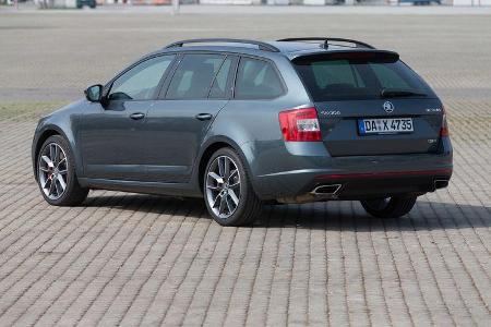 Skoda Octavia Combi RS 2.0 TSI, Heckansicht