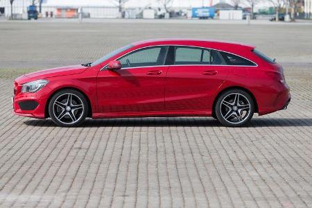Mercedes CLA 250 Shooting Brake AMG Line, Seitenansicht