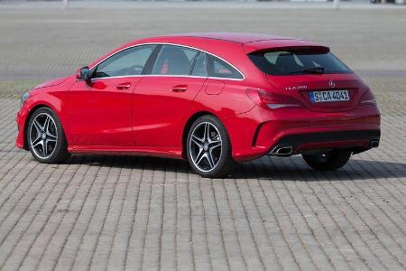 Mercedes CLA 250 Shooting Brake AMG Line, Heckansicht