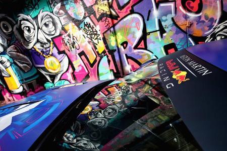 Ricciardo & Verstappen - Red Bull - Graffiti - Aston Martin - GP Australien 2018