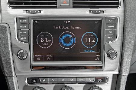 VW Golf 1.2 TSI, Display, Infotainment