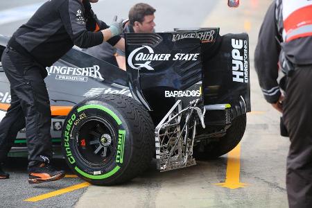 Nico Hlkenberg - Force India - Formel 1-Test - Barcelona - 3. Mrz 2016