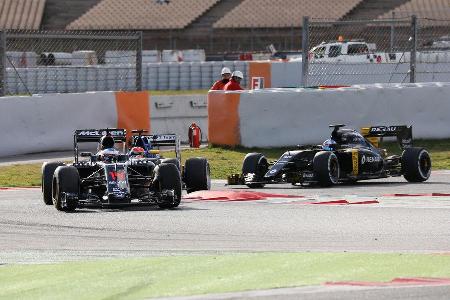 Alonso, Nasr & Palmer - McLaren, Sauber & Renault - Formel 1-Test - Barcelona - 3. Mrz 2016