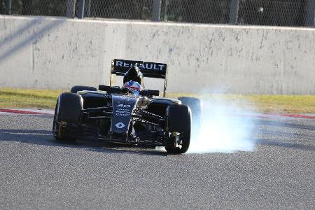 Jolyon Palmer - Renault F1 - Formel 1-Test - Barcelona - 3. Mrz 2016