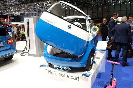 Autosalon Genf 2016 Exoten Micro Microlino