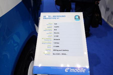 Autosalon Genf 2016 Exoten Micro Microlino