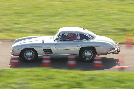 Mercedes 300 SL, Seitenansicht